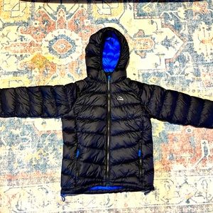 Kids LL Bean 650 lightweight puffer jacket. Size 14-16